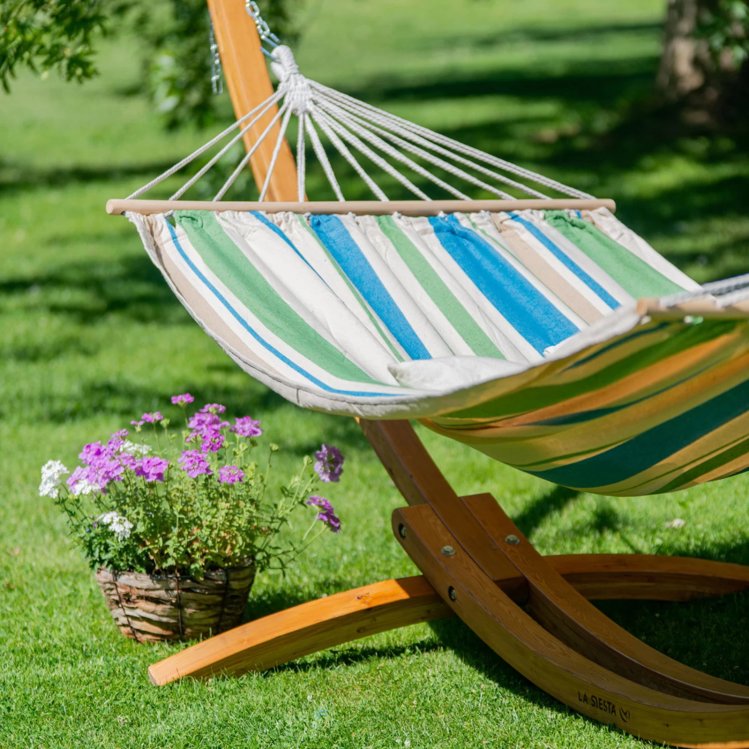 Single Stabhängematte & Gestell, Green Bay – Bild 3