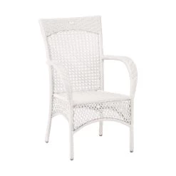 Best Korbsessel "Madelene" Cremeweiß