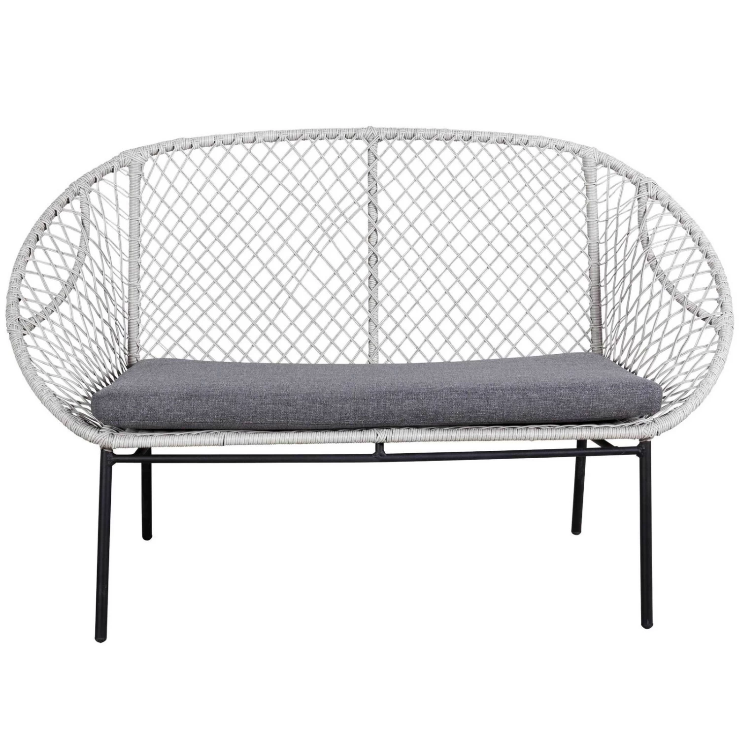 Sitzmöbelgruppe 'Nairobi' Inkl. Auflagen, 4-teilig, Grau – Bild 2