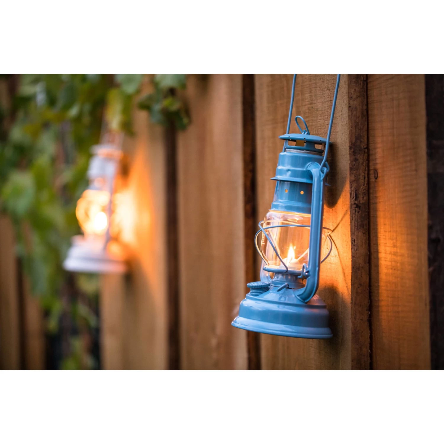 Feuerhand Sturmlaterne 'Baby Special 267', Blau, 26,5 X 13,5 X 15 Cm – Bild 2