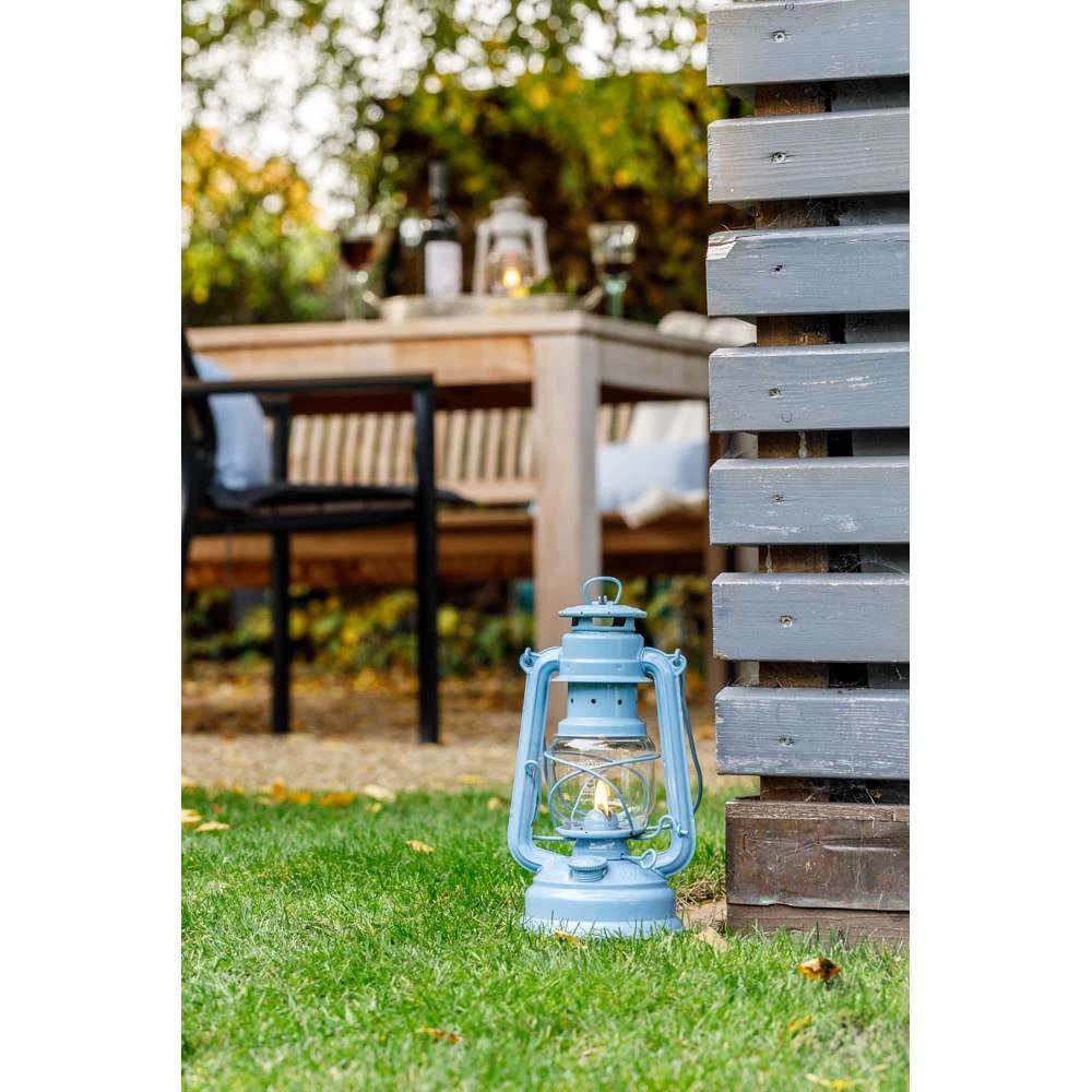 Feuerhand Sturmlaterne 'Baby Special 267', Blau, 26,5 X 13,5 X 15 Cm – Bild 9