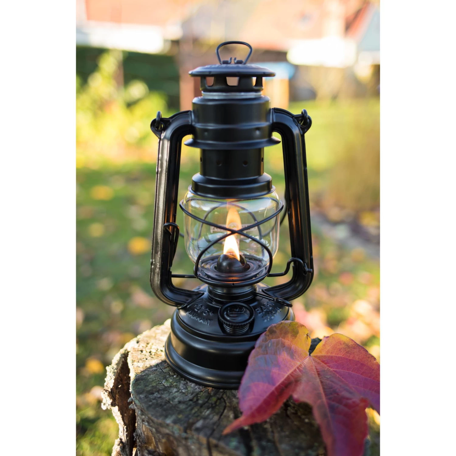 Feuerhand Sturmlaterne 'Baby Special 276', Mattschwarz, 26,5 X 13,5 X 15 Cm – Bild 2