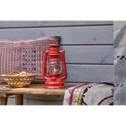 Feuerhand Sturmlaterne 'Baby Special 276', Brick Red, 26,5 X 13,5 X 15 Cm