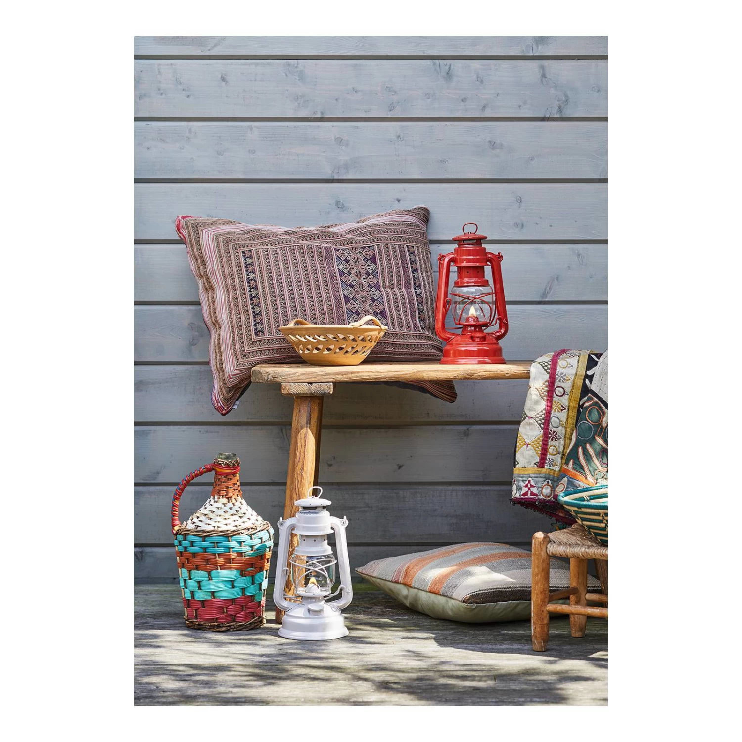 Feuerhand Sturmlaterne 'Baby Special 276', Brick Red, 26,5 X 13,5 X 15 Cm – Bild 4