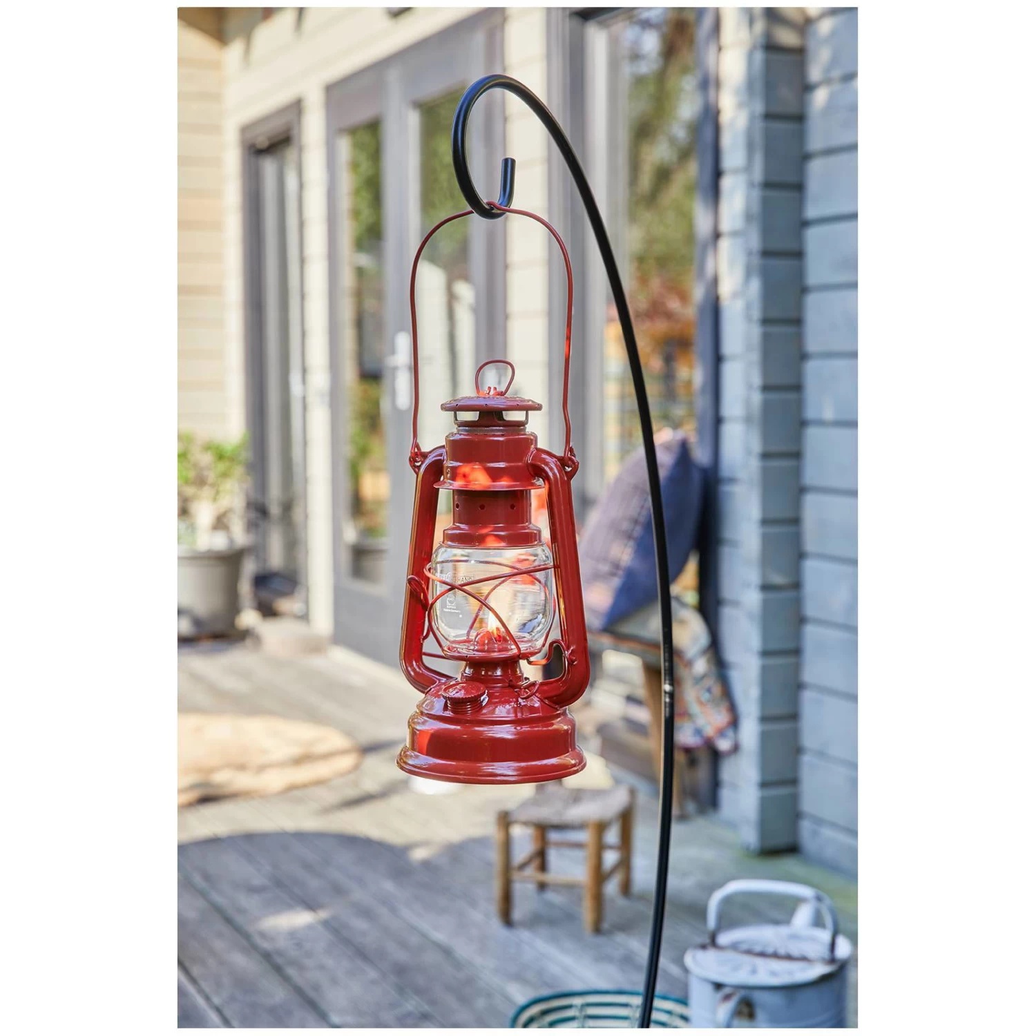 Feuerhand Sturmlaterne 'Baby Special 276', Brick Red, 26,5 X 13,5 X 15 Cm – Bild 6