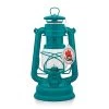 Feuerhand Sturmlaterne 'Baby Special 276', Teal Blue, 26,5 X 13,5 X 15 Cm