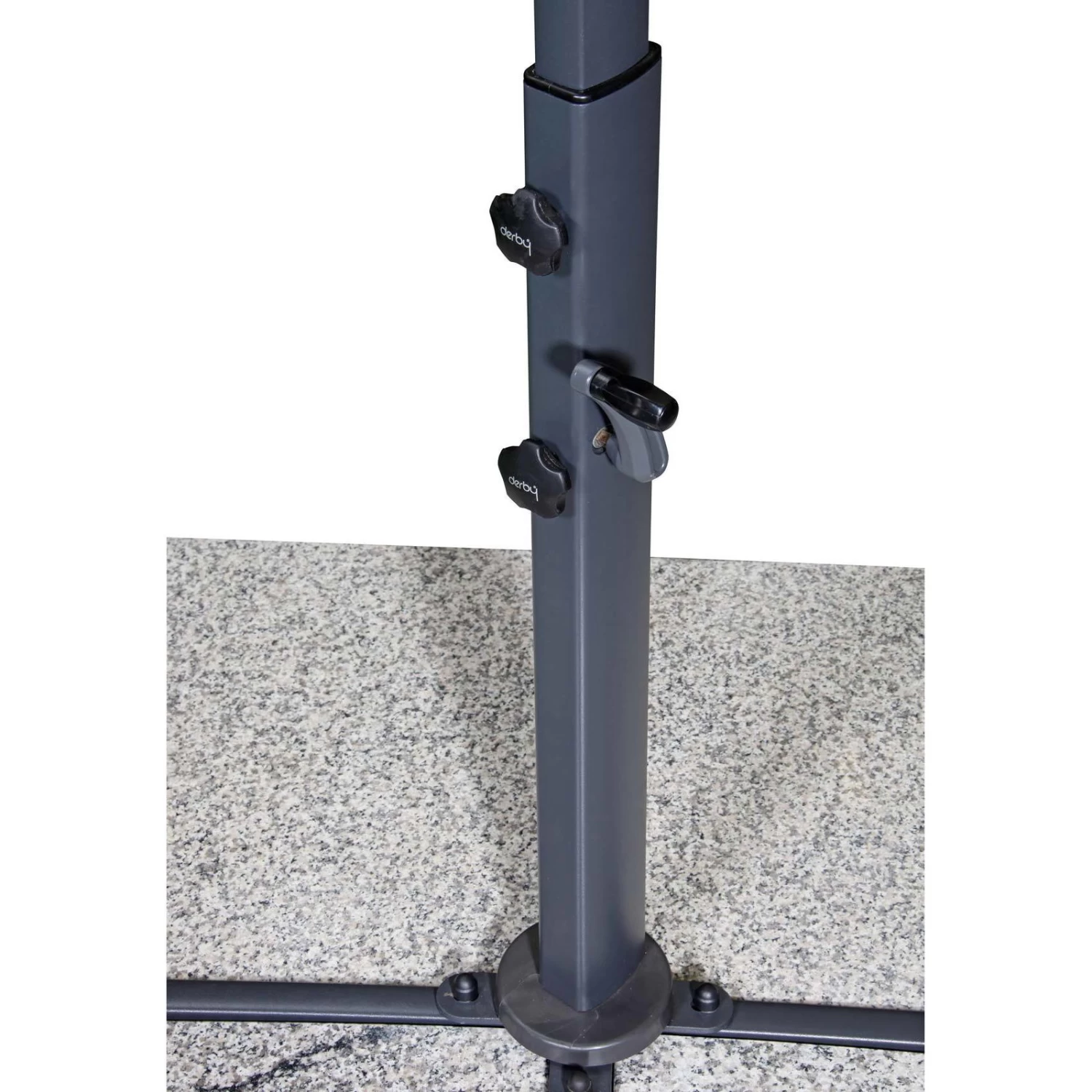 Doppler Pendelschirm 'Ravenna Smart 300', Um 360° Drehbar, Ø 300 Cm – Bild 4